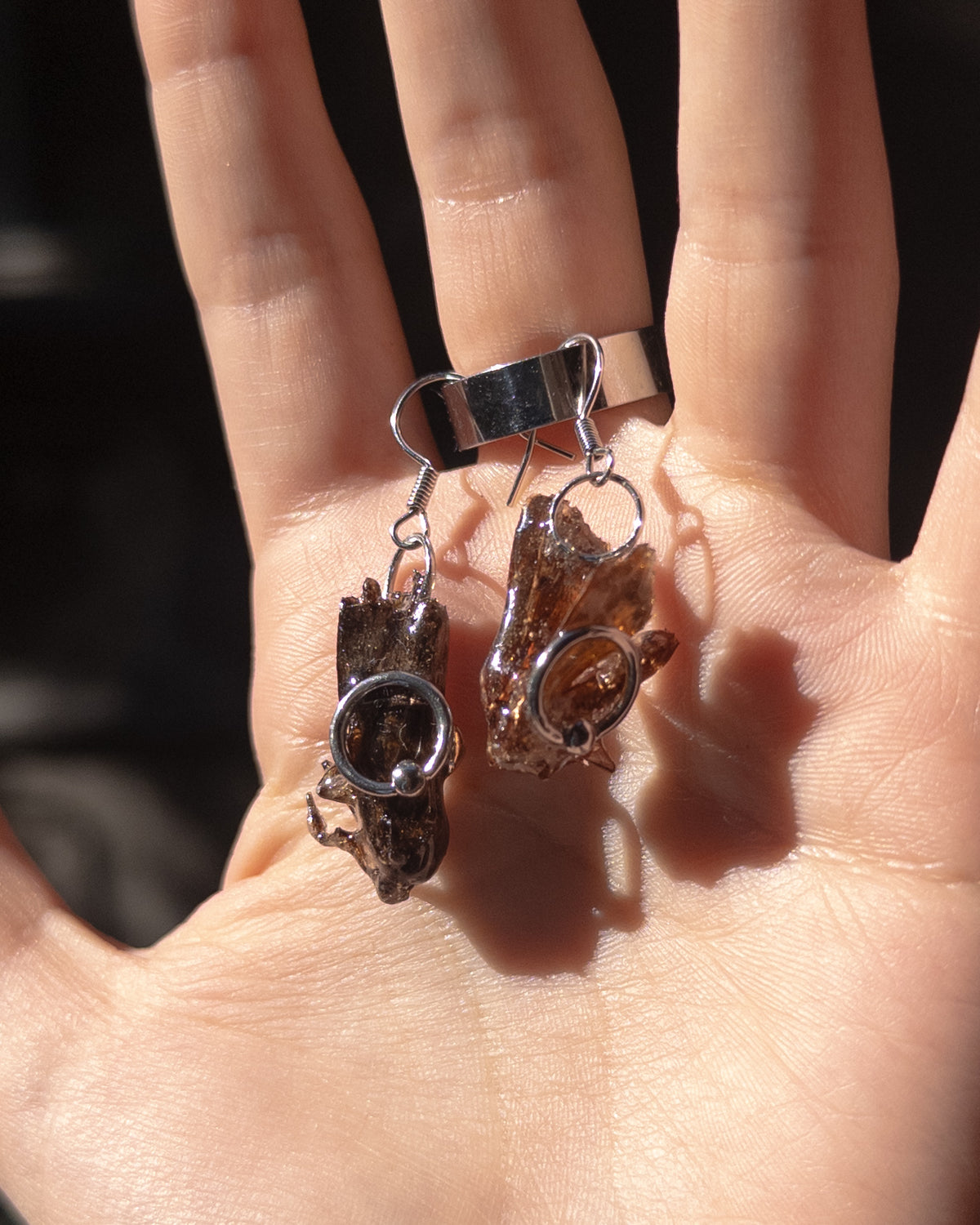 "flies" earrings