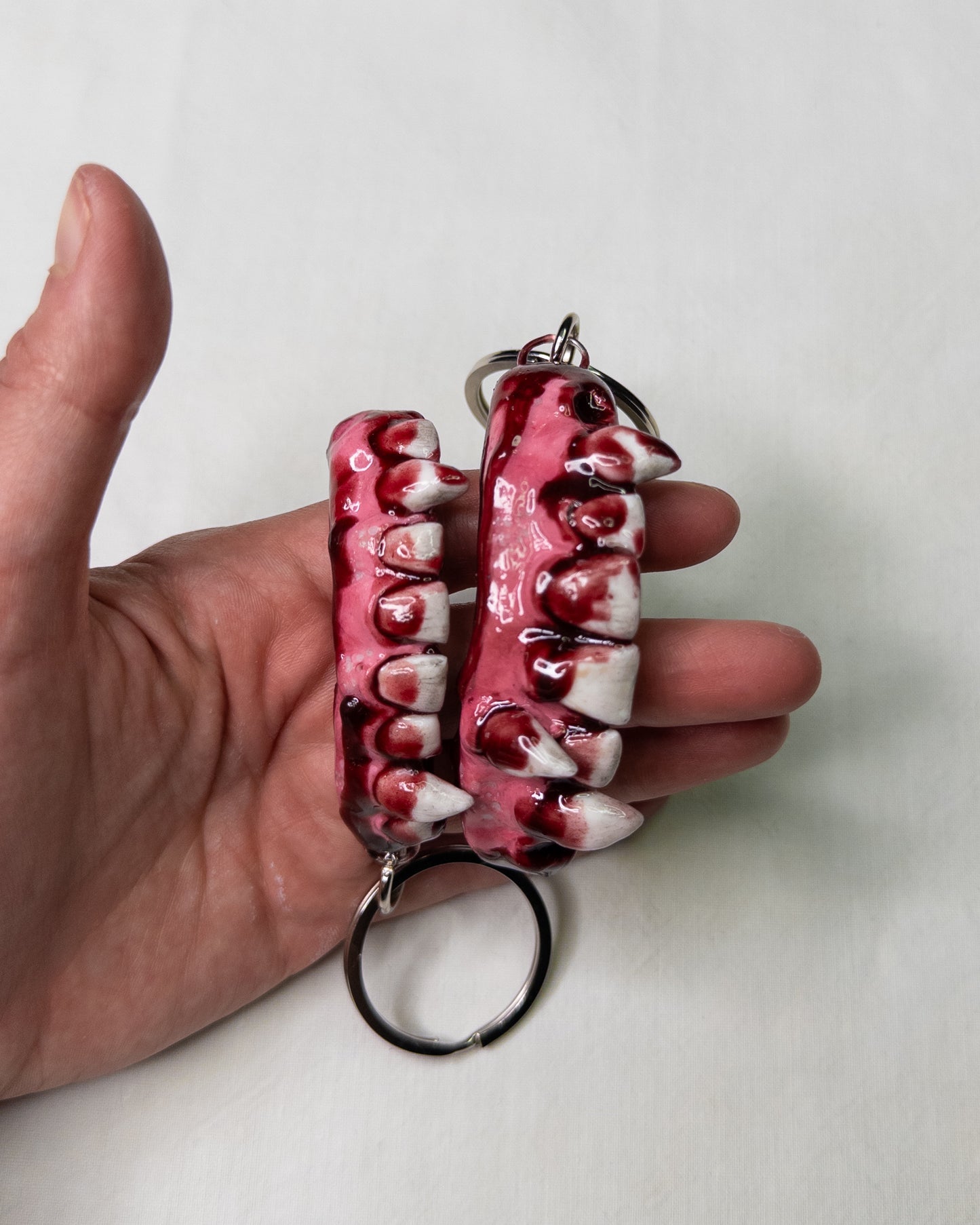 "a bite" keychain