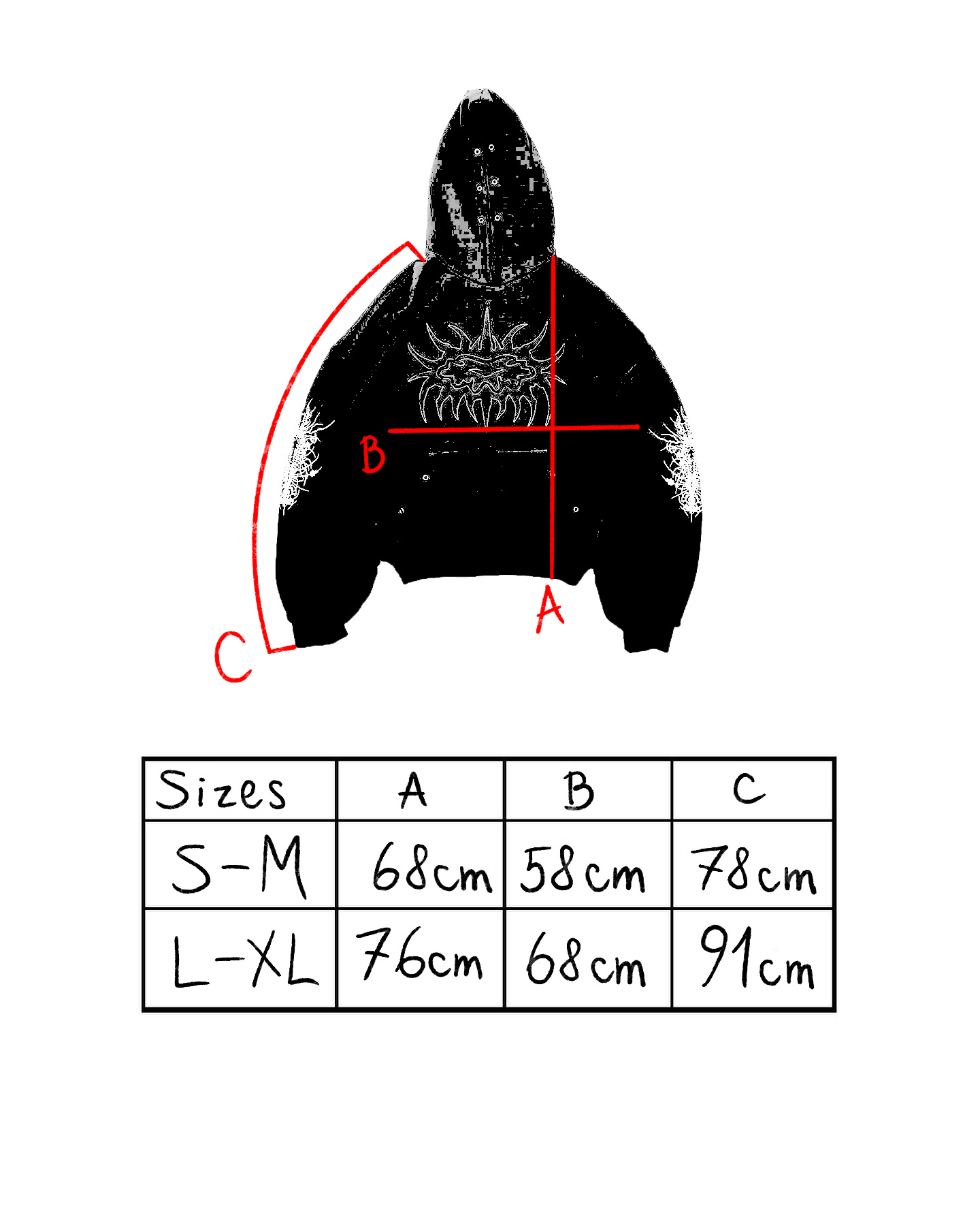 "castle" hoodie