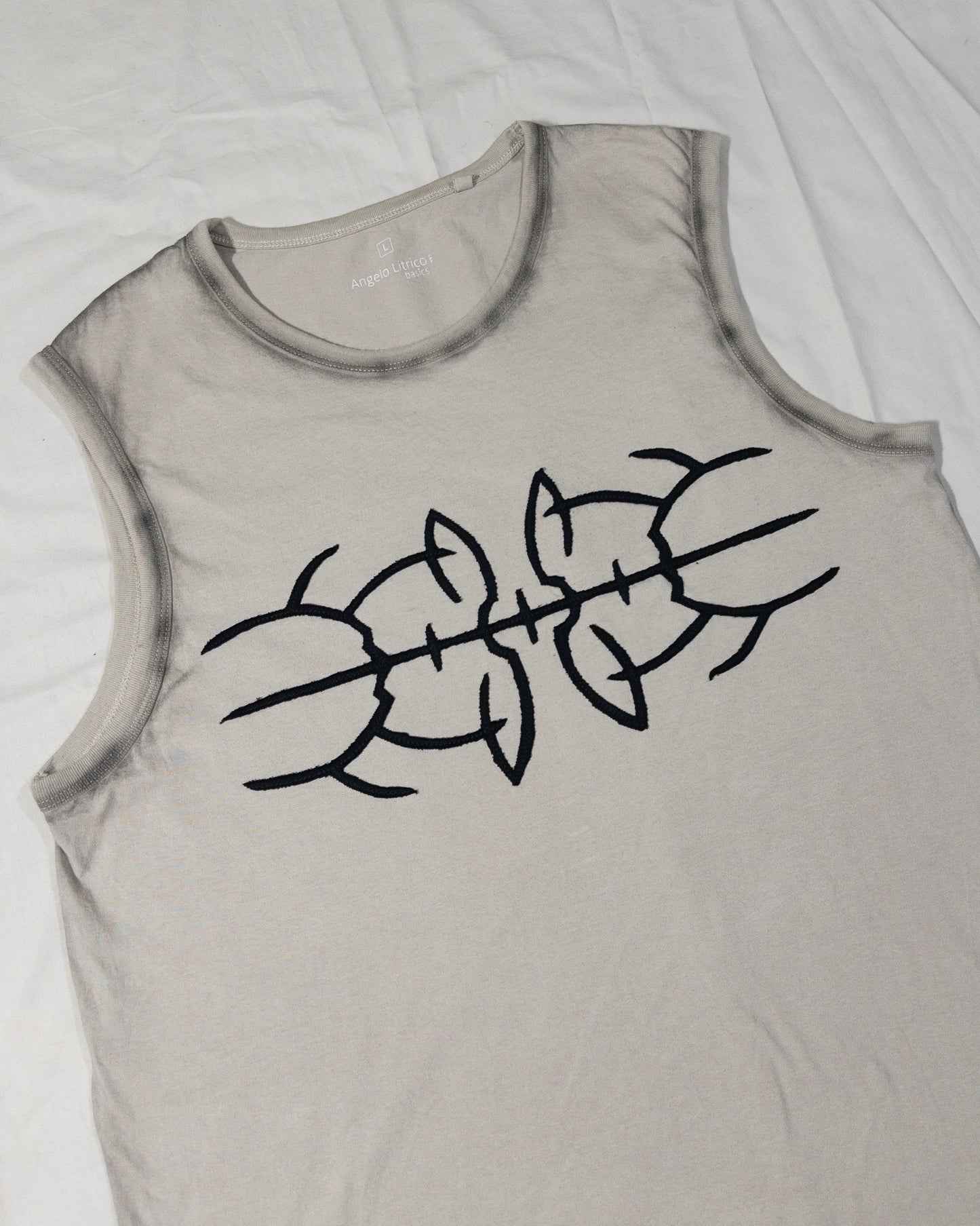 "barbed" tank top 1