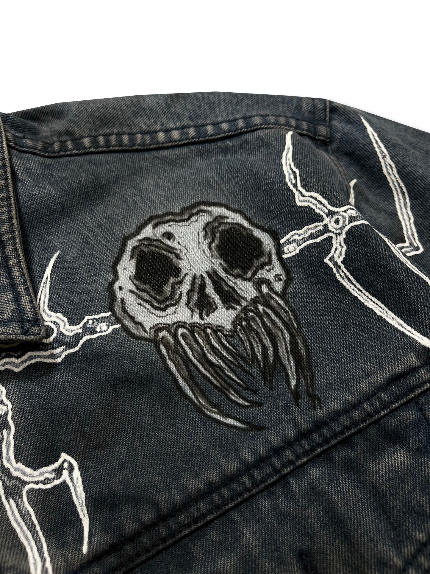 Jeansjacke „Dungeon Dweller“