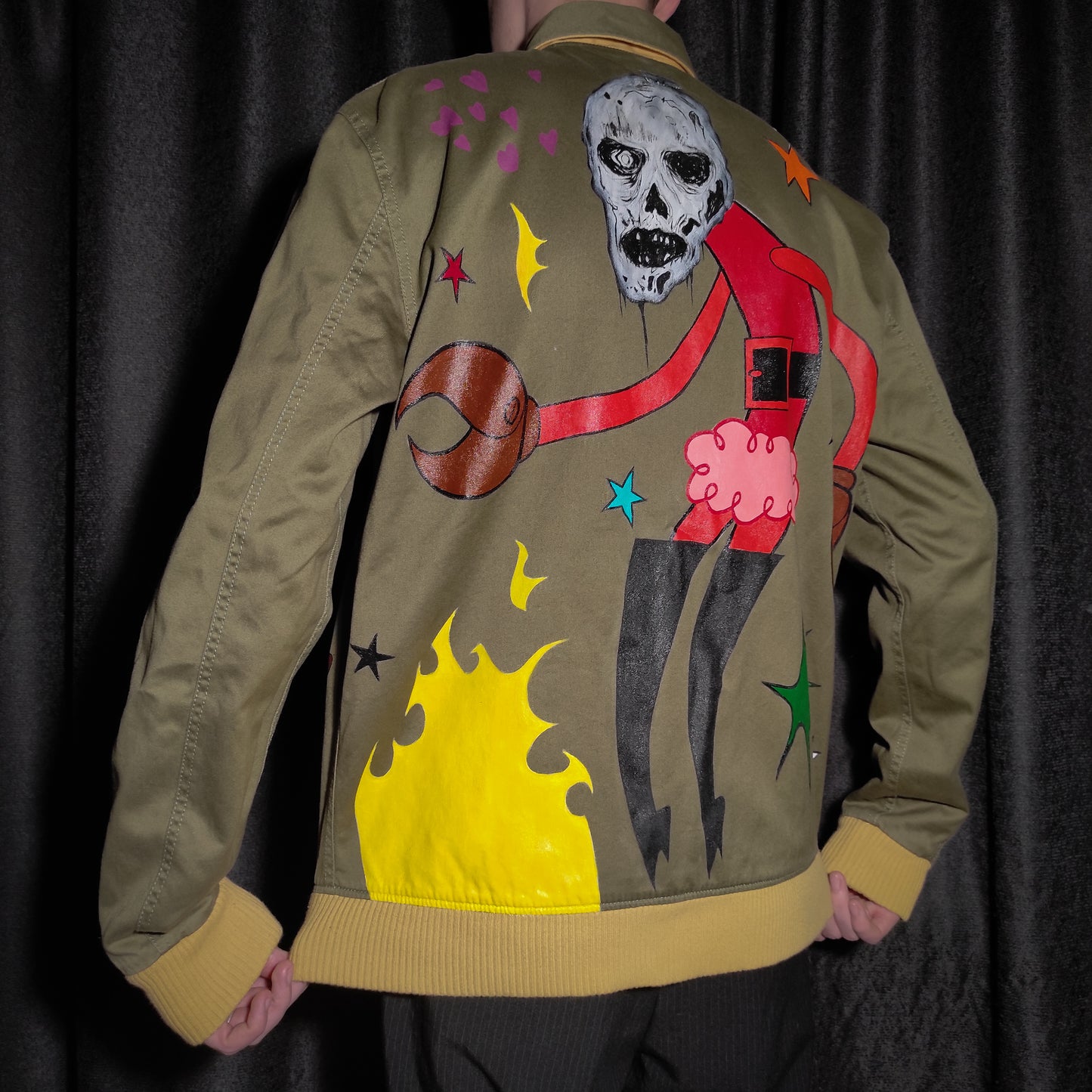 Jacke „gruselige Kindheit“