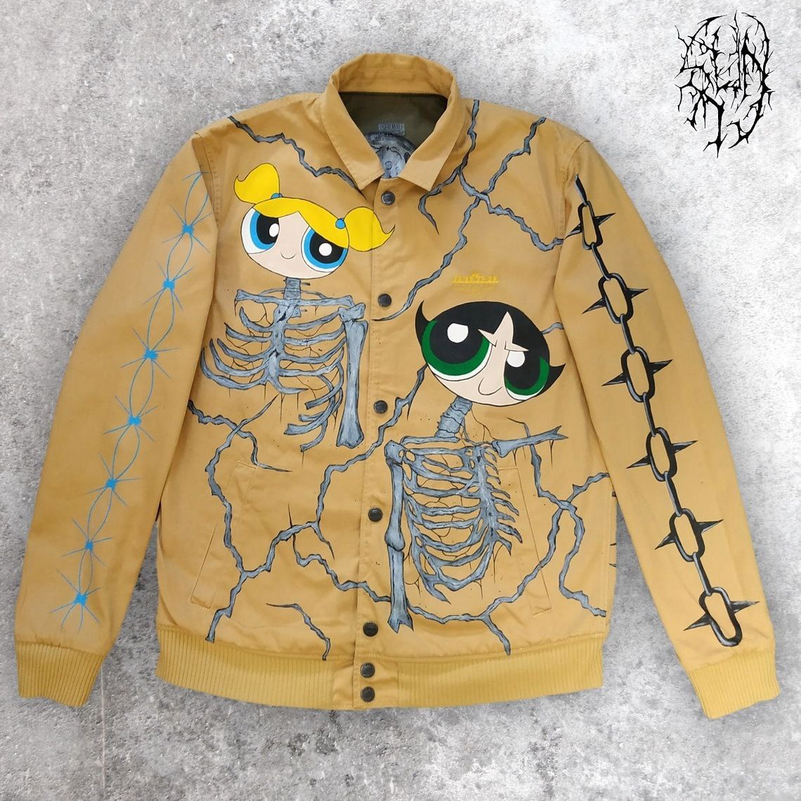 Jacke „gruselige Kindheit“