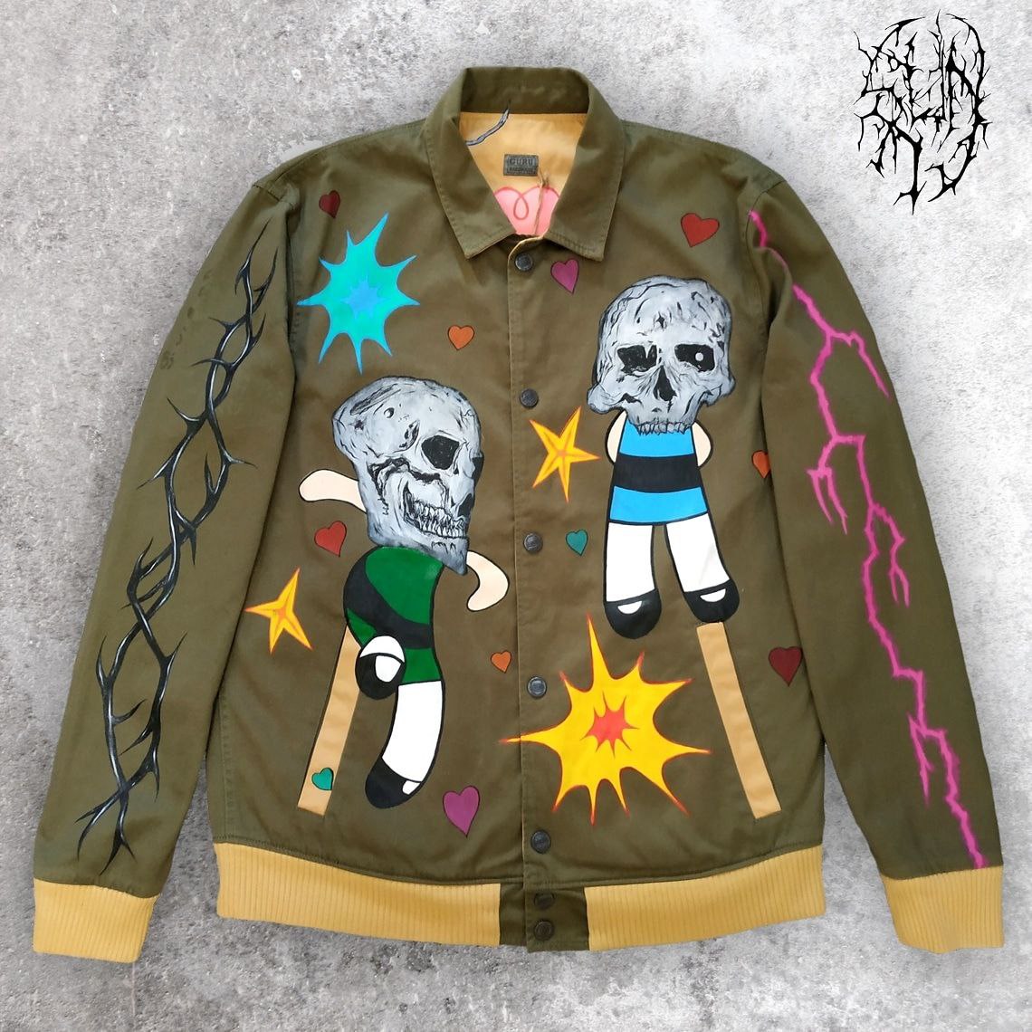 Jacke „gruselige Kindheit“