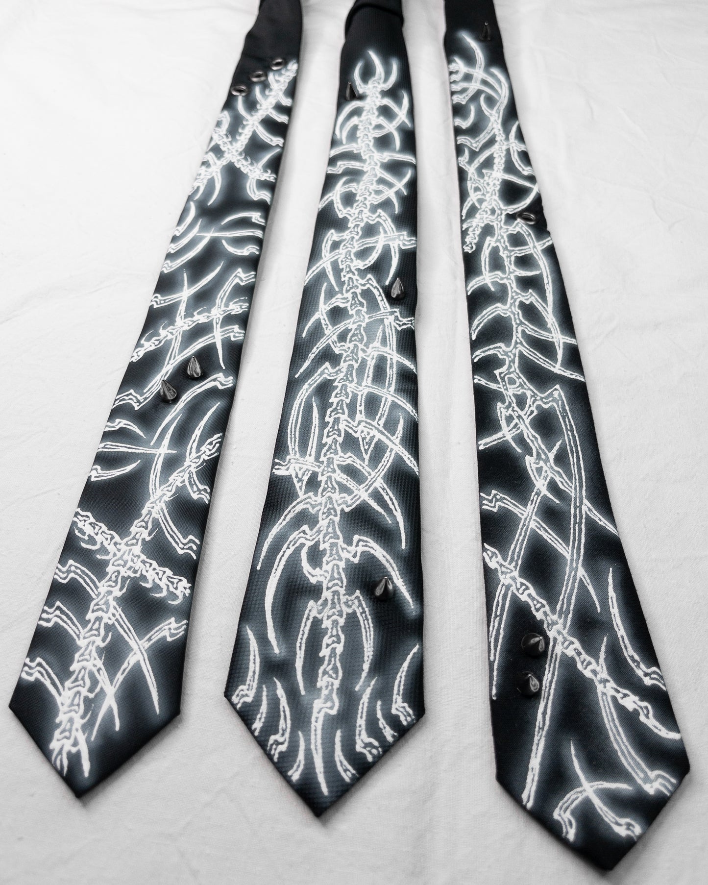 "spines" ties