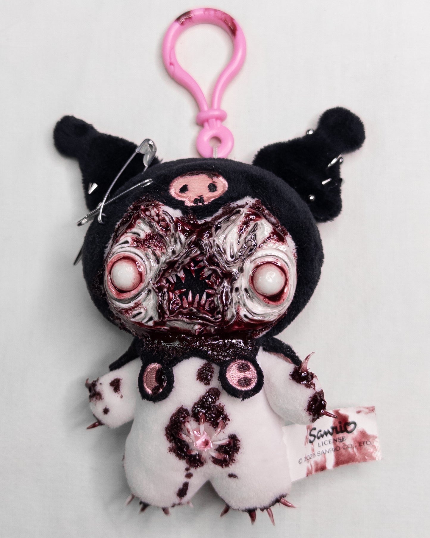 "melting crystal" keychain