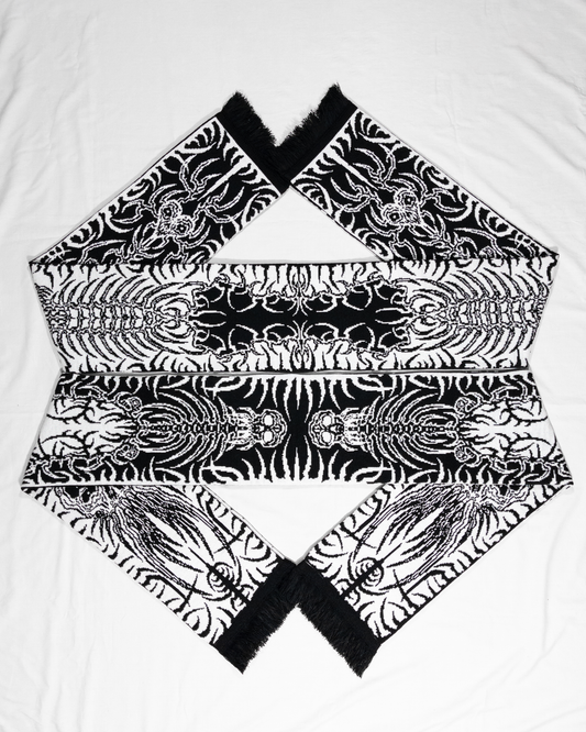 "arachnid bones" scarf