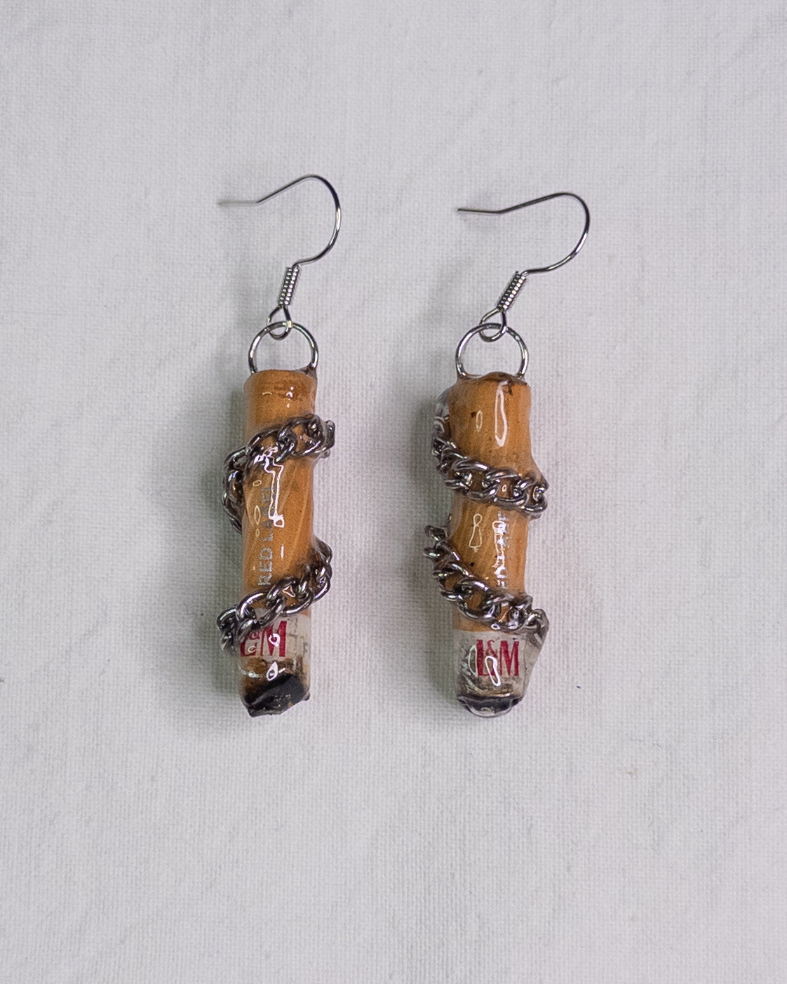 "papierosy" earrings&necklaces