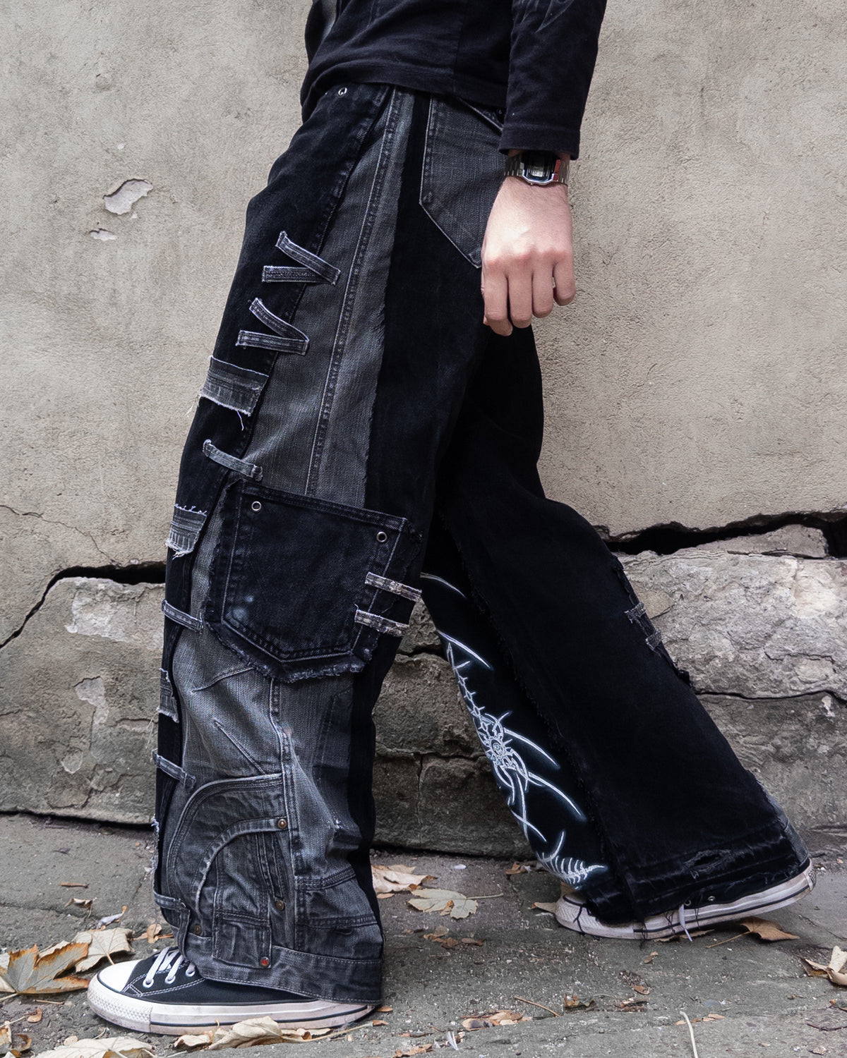 "shining" pants