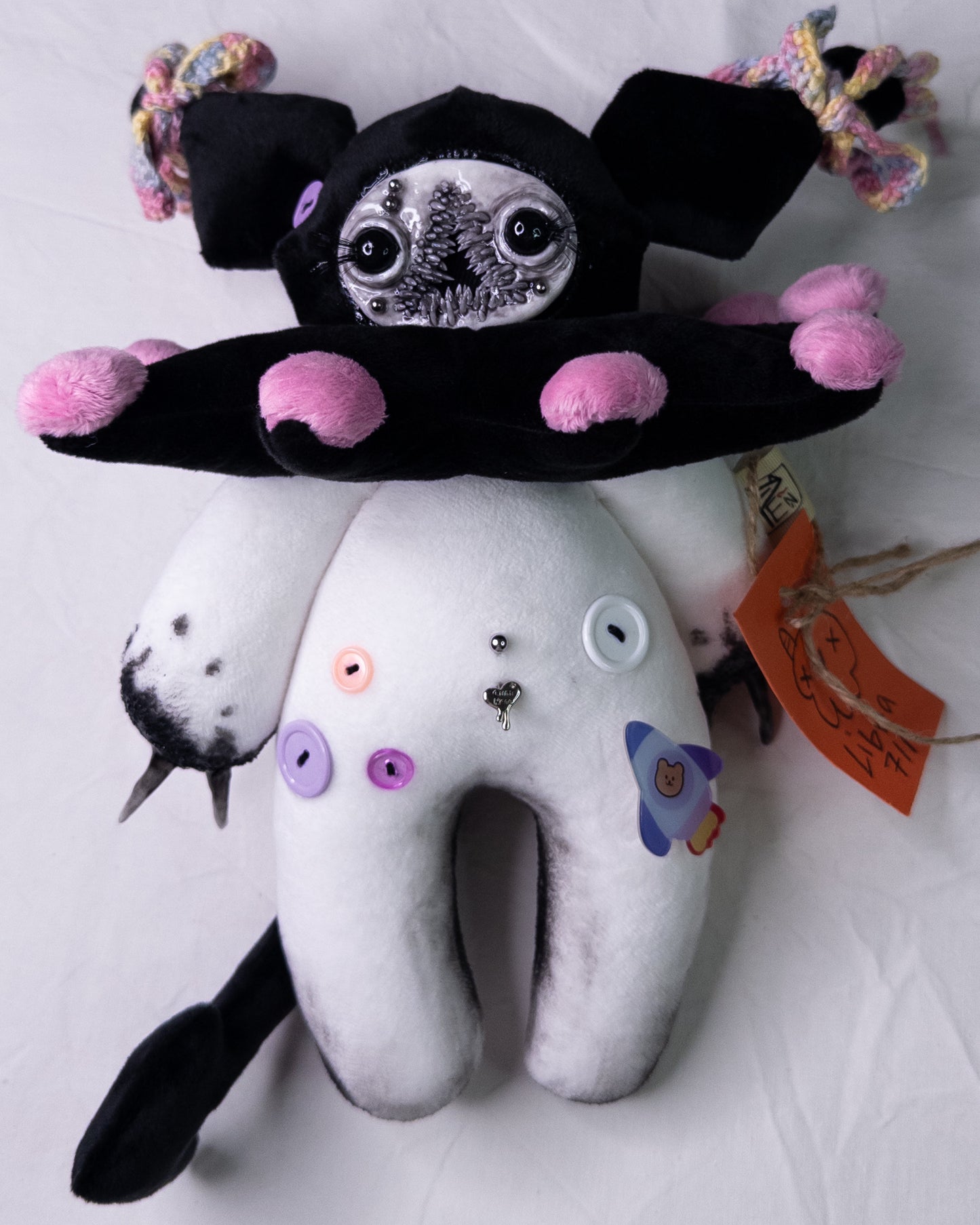 "come here" plush