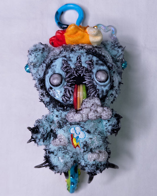 "Rainbow Boom" keychain