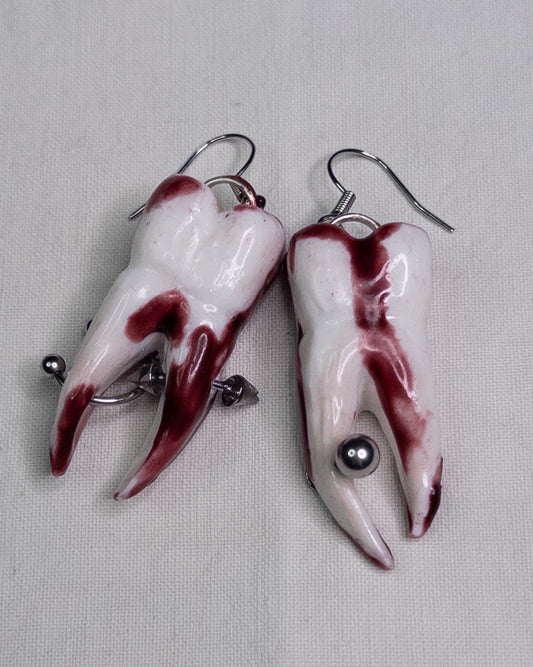 "tooth fairy" earrings