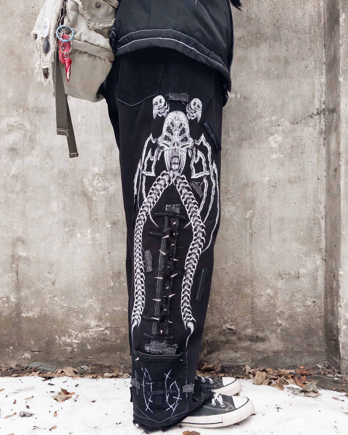 "necropolis" pants