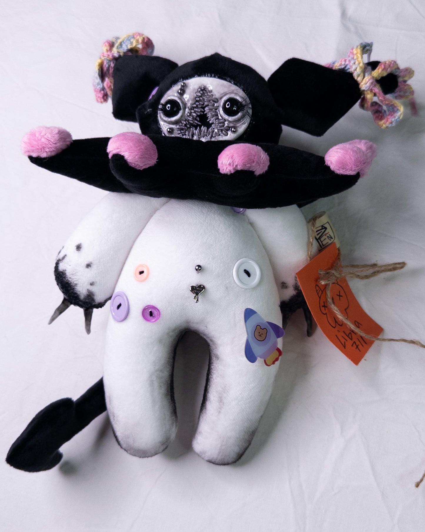 "come here" plush