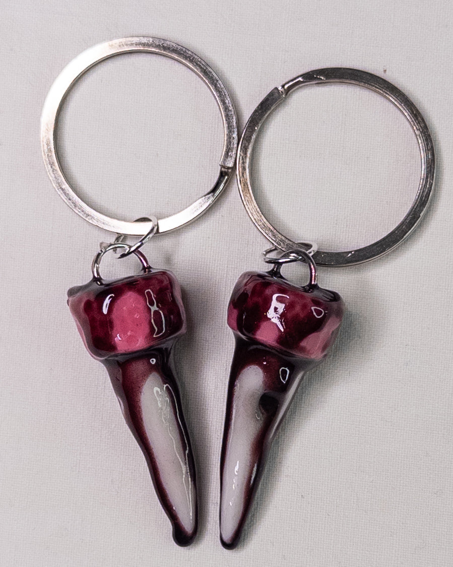 "bite" keychain