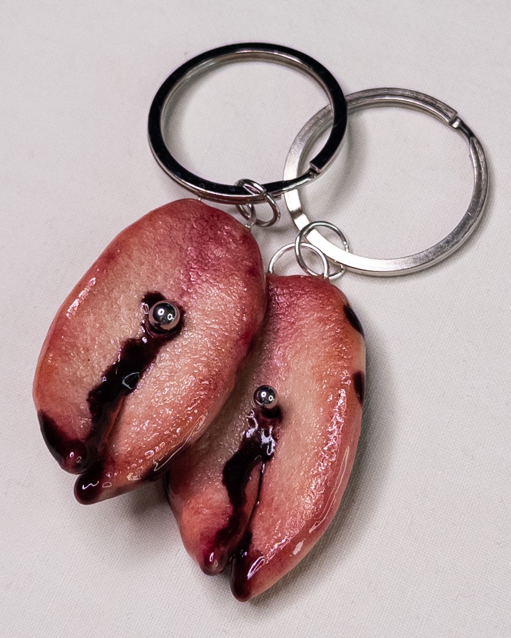 "french kiss" keychain