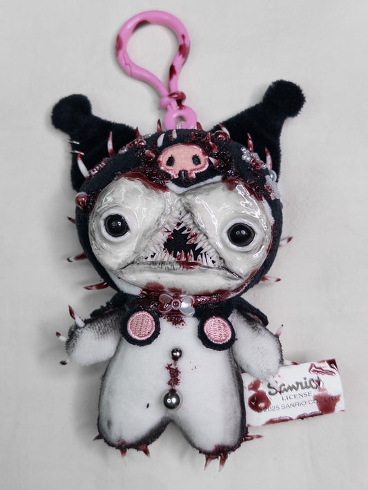 "pierced tummy" keychain