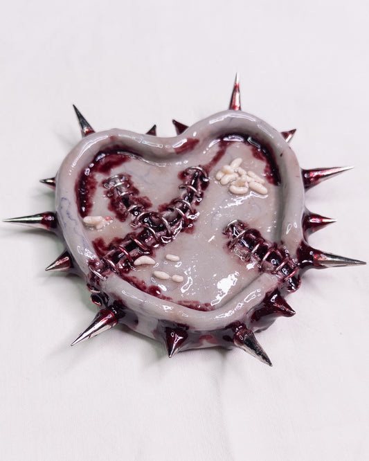 "frantic" ashtray/jewellery dish