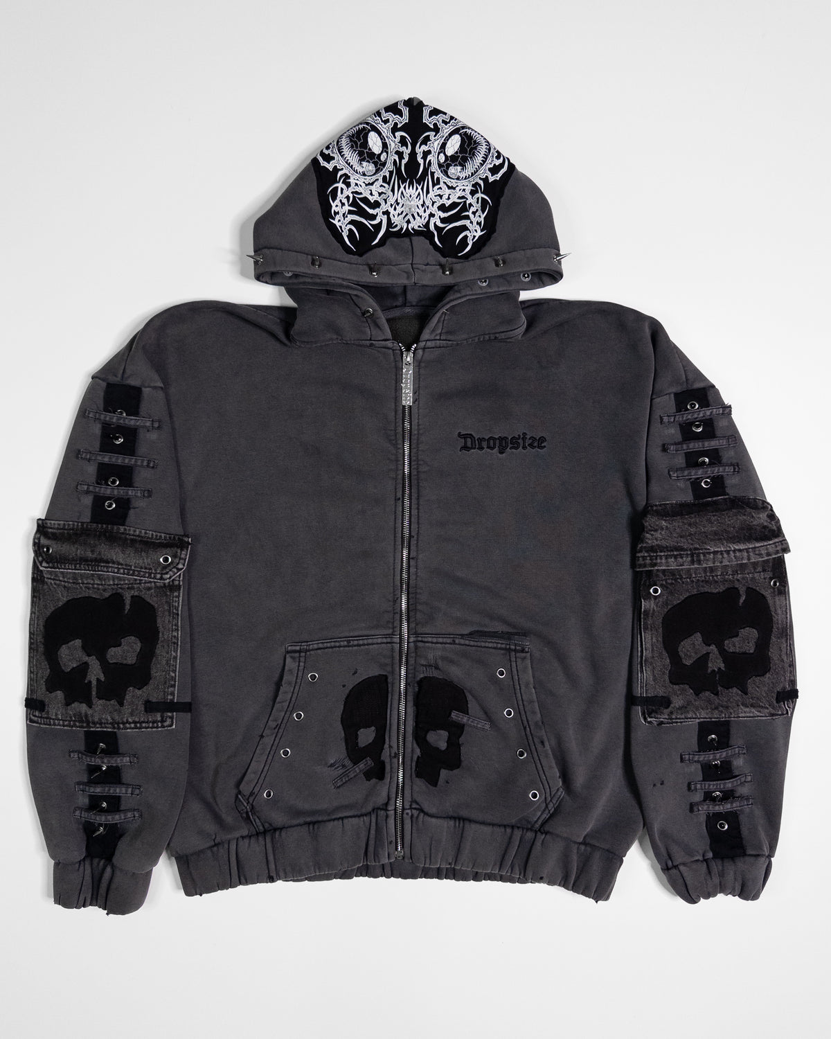 "bones vortex" hoodie