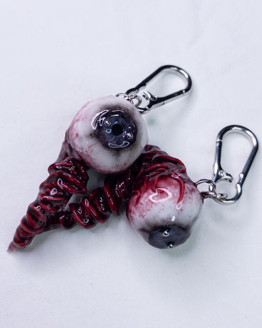 "the eyeball" keychain