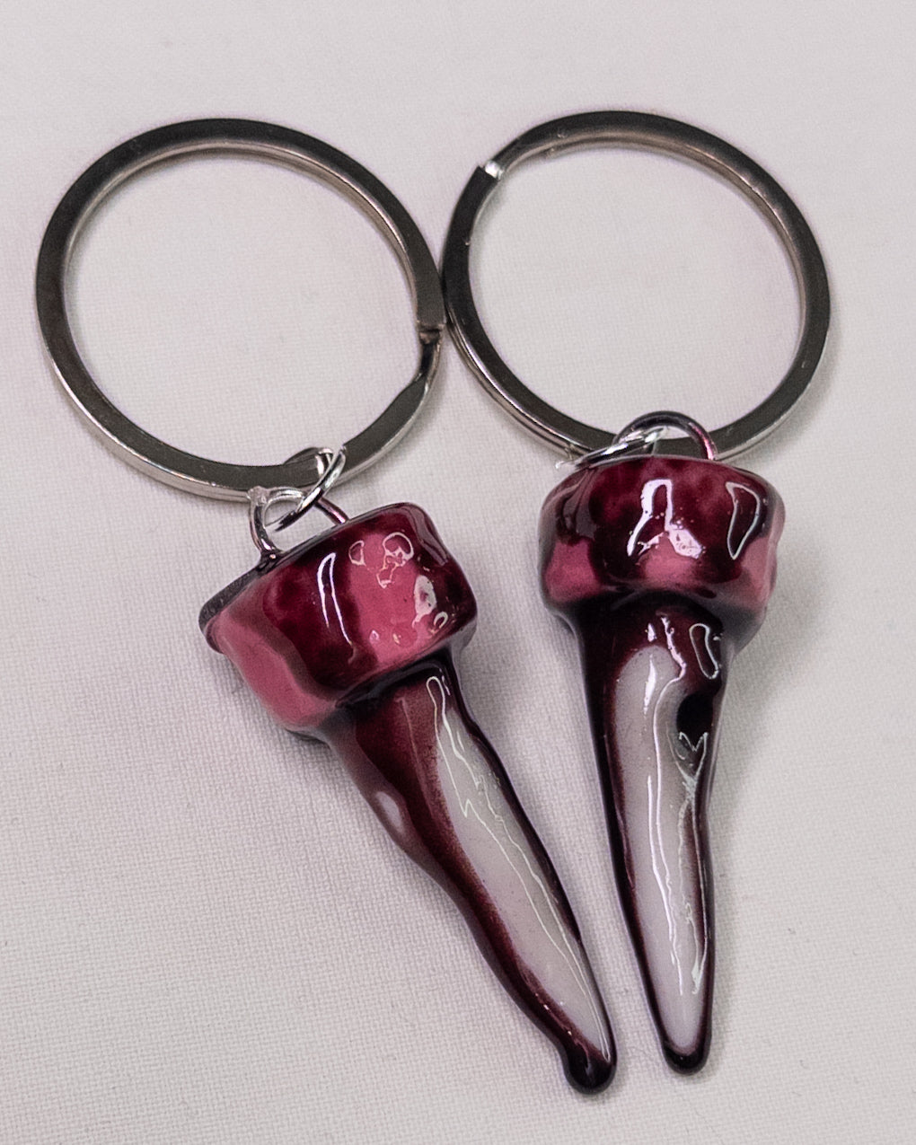 "bite" keychain