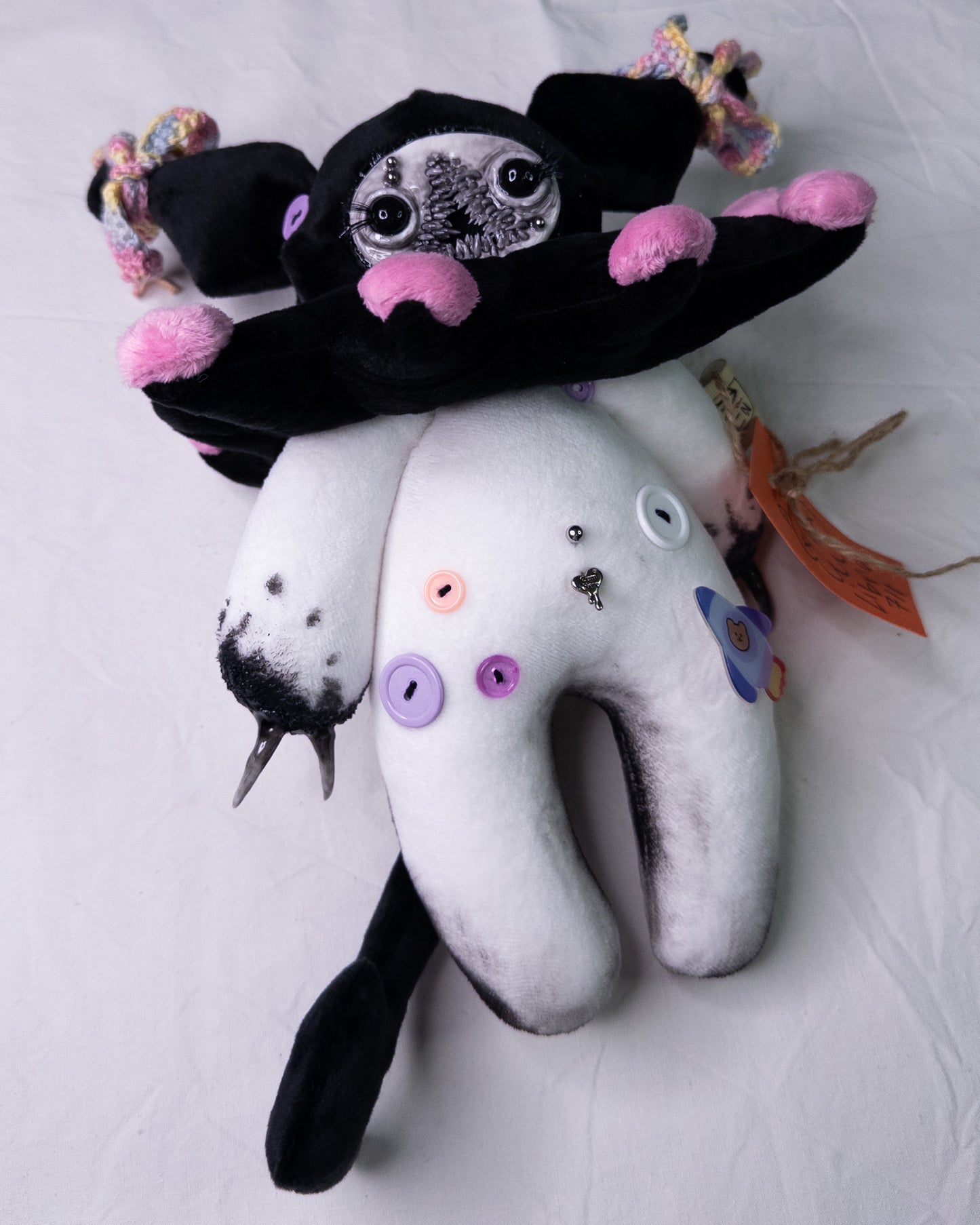 "come here" plush