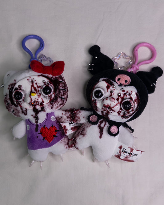 "my baby" couple keychains