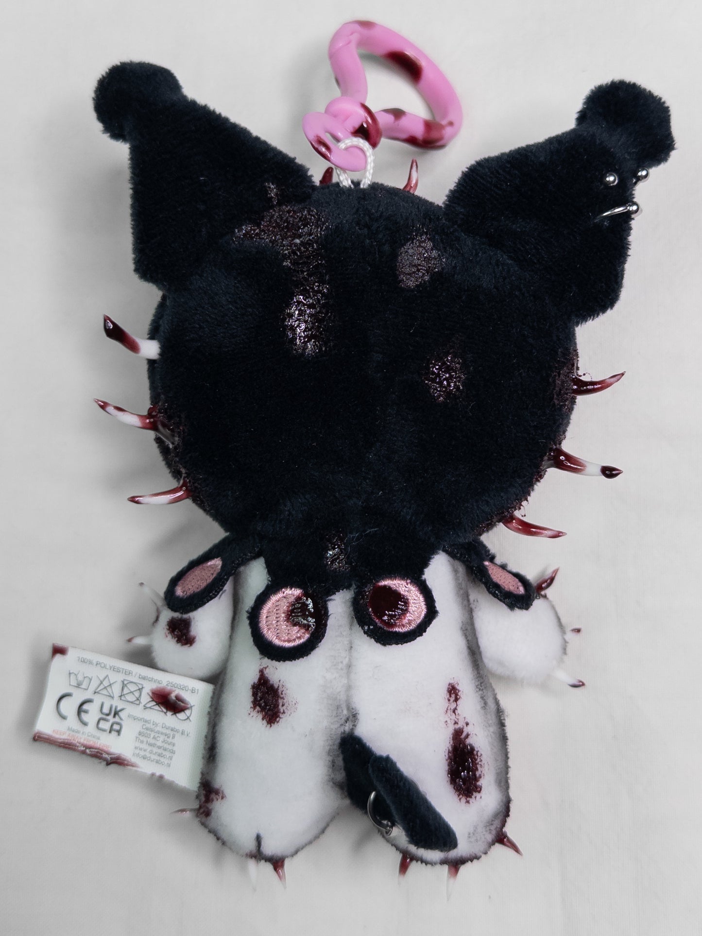 "pierced tummy" keychain