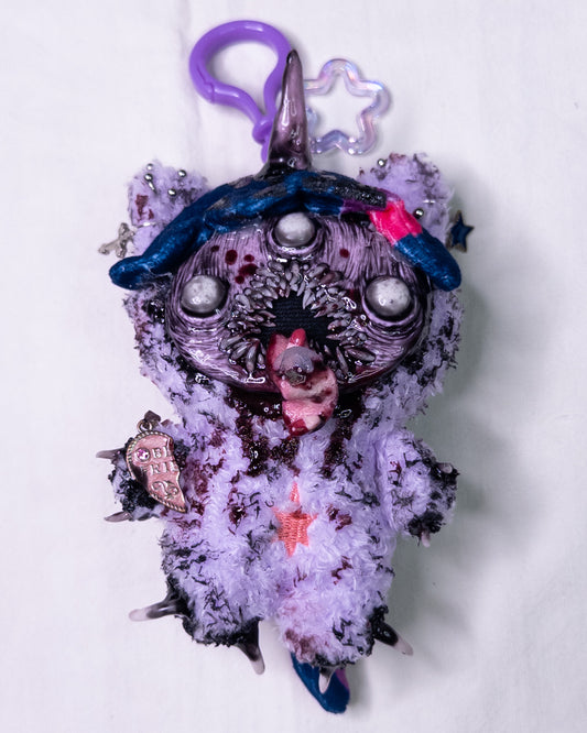 "Brain splash" keychain