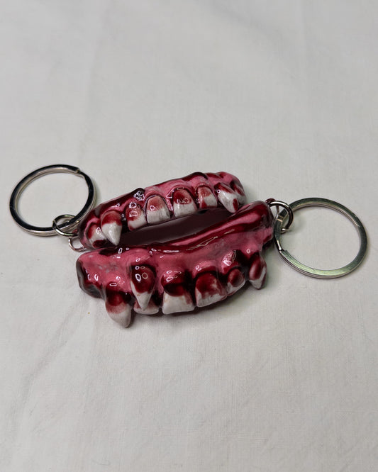 "a bite" keychain