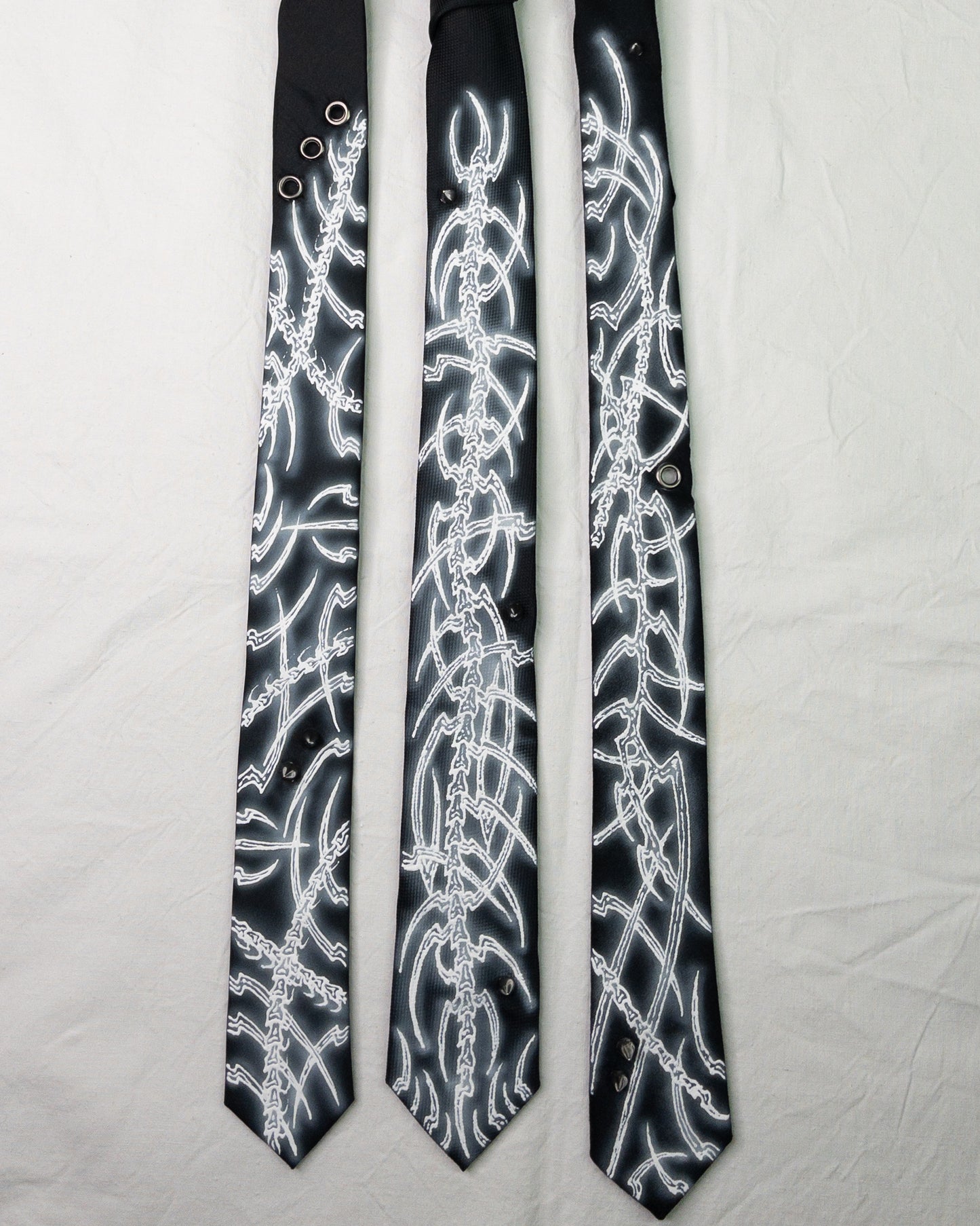 "spines" ties