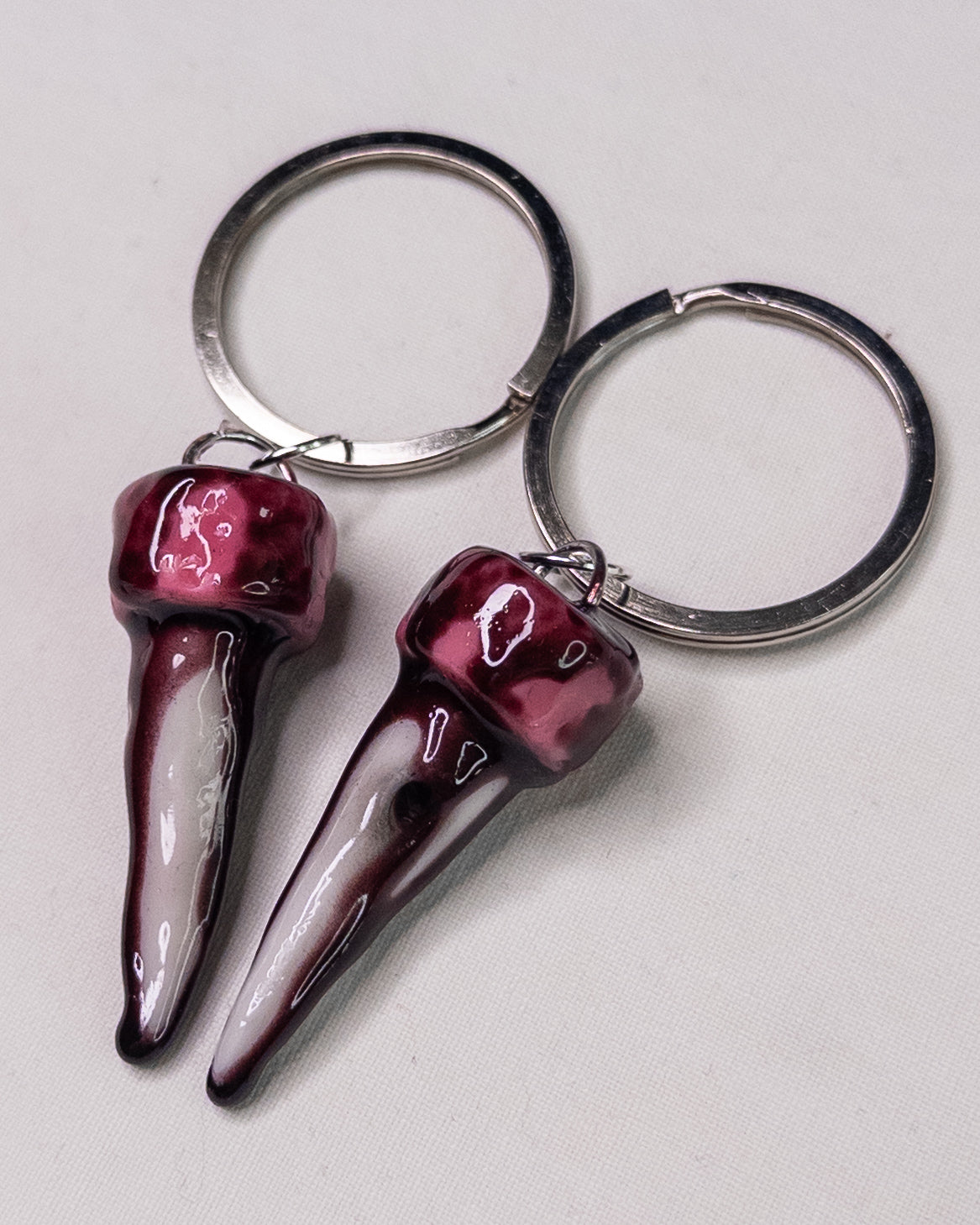 "bite" keychain