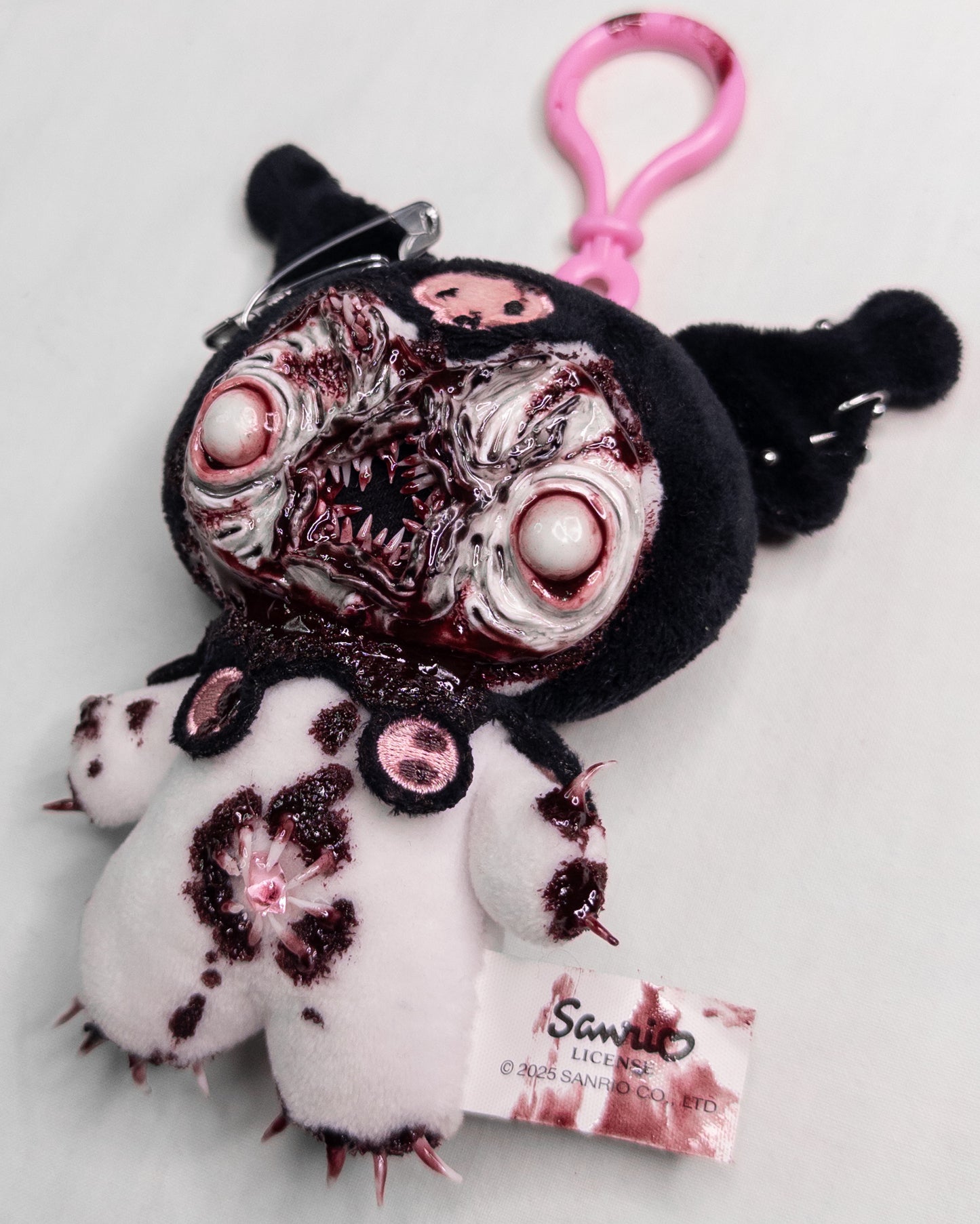 "melting crystal" keychain