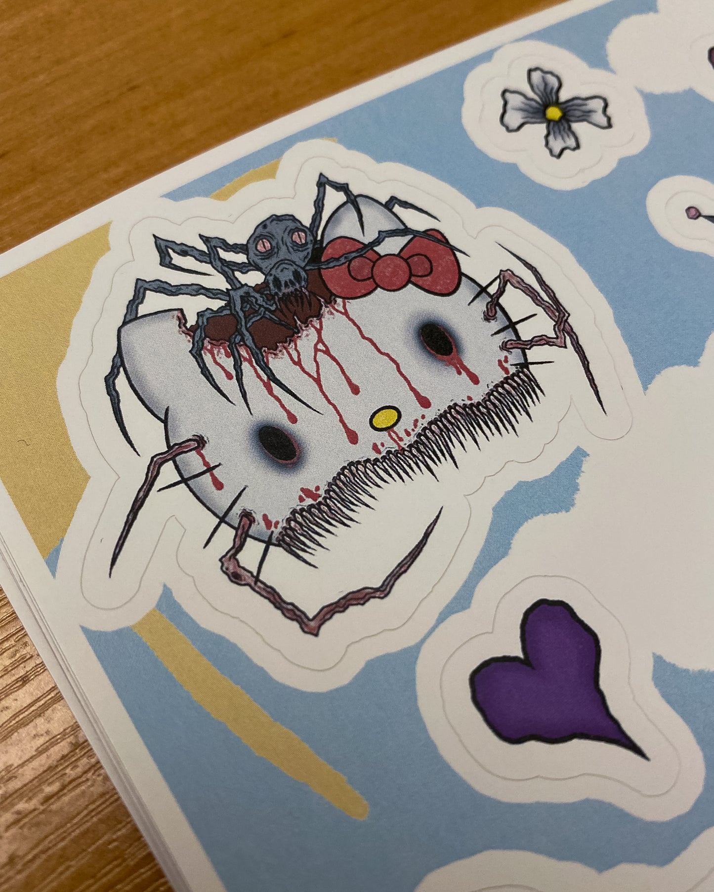 "hello creepy" stickerpack