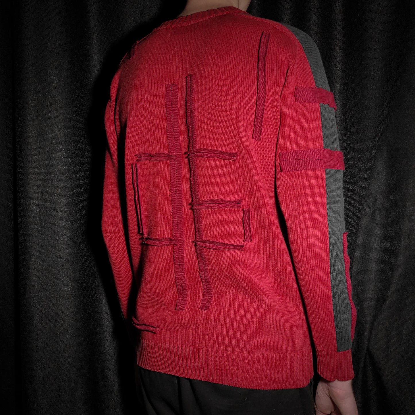 "grabber" sweater