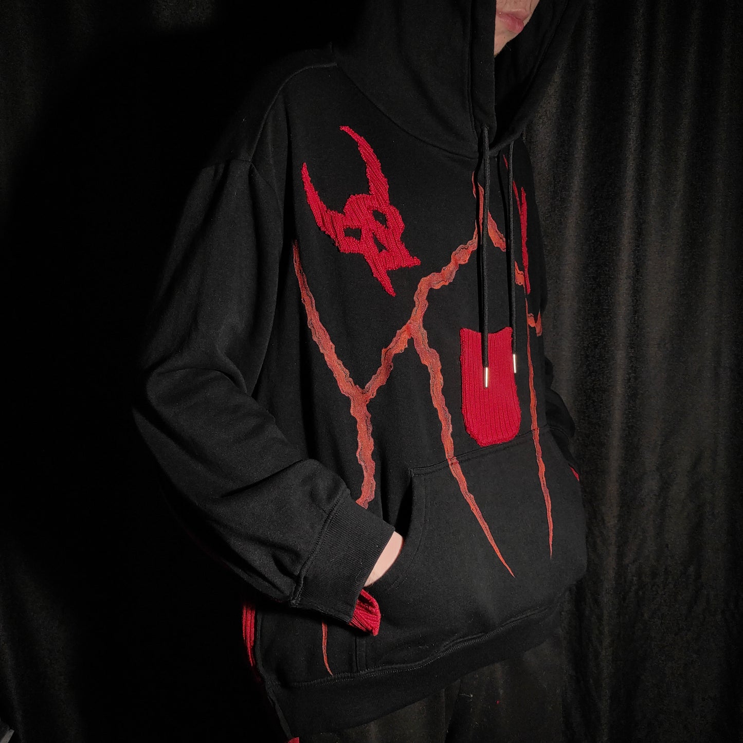 "hellish" hoodie