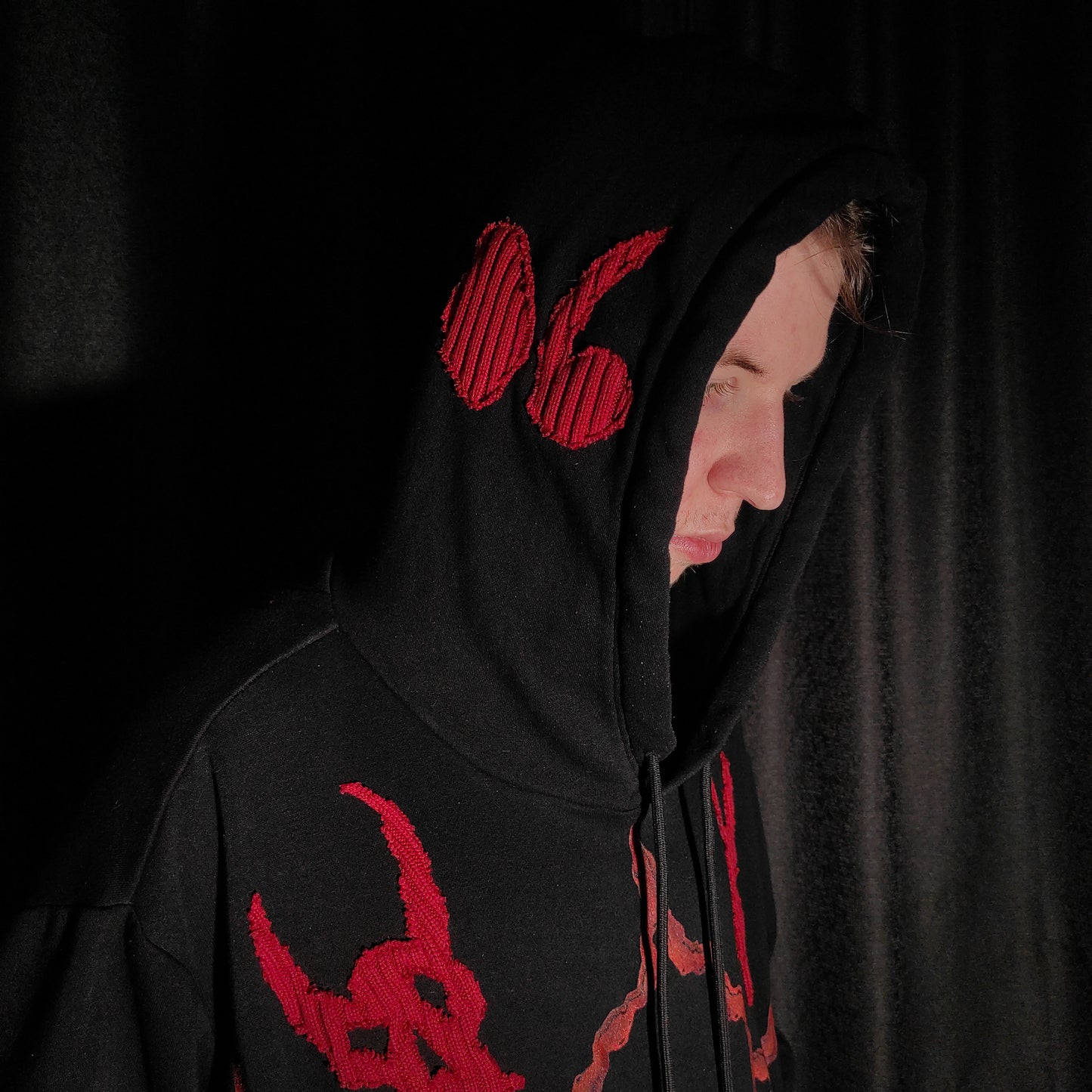 "hellish" hoodie