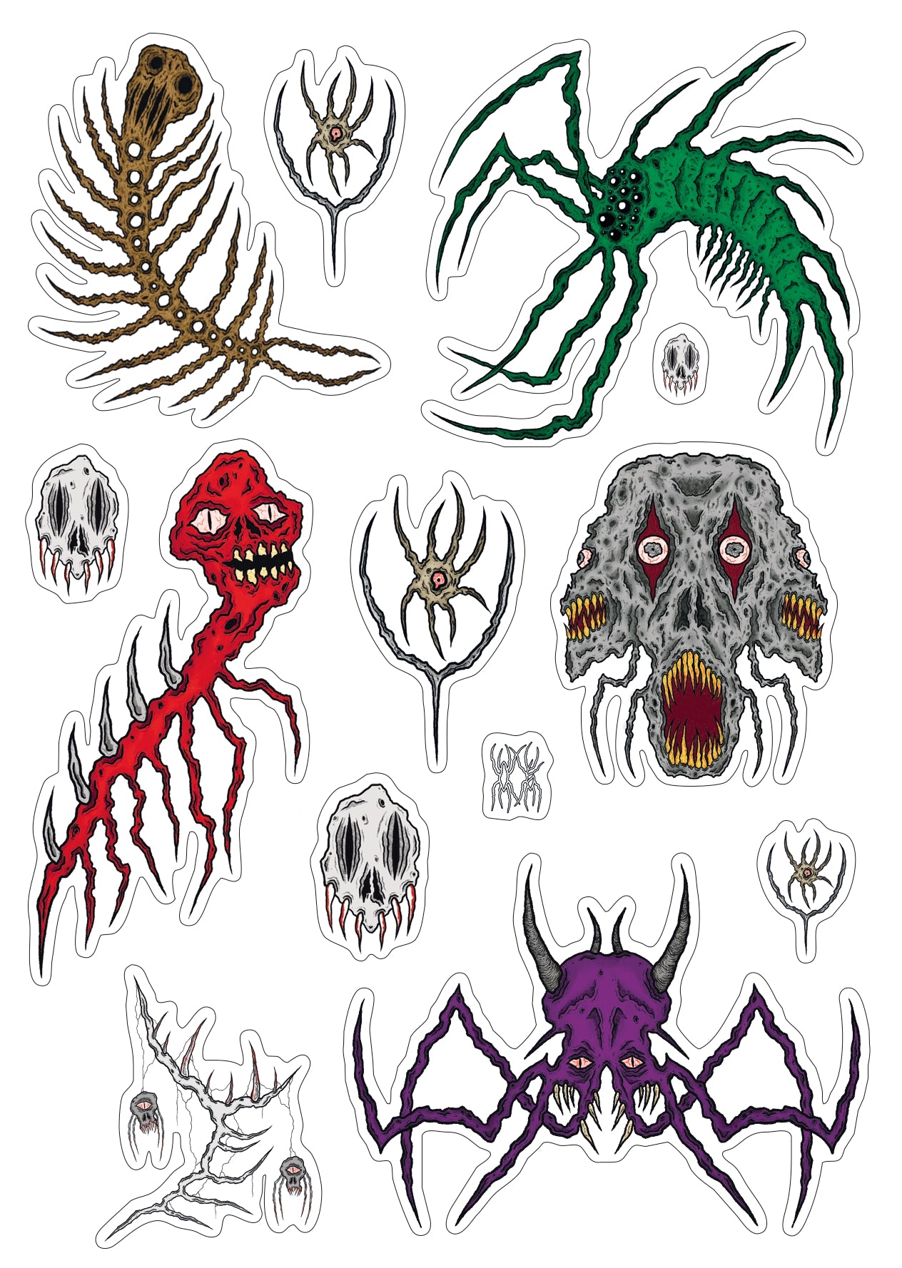 "freaks of nature" stickerpack